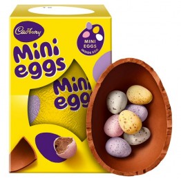 CADBURY MINI EGGS SMALL šokoladinis kiaušinis 97 g